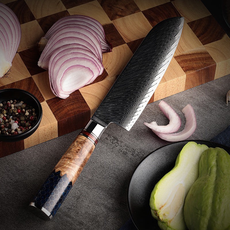 Couteau Santoku Akari