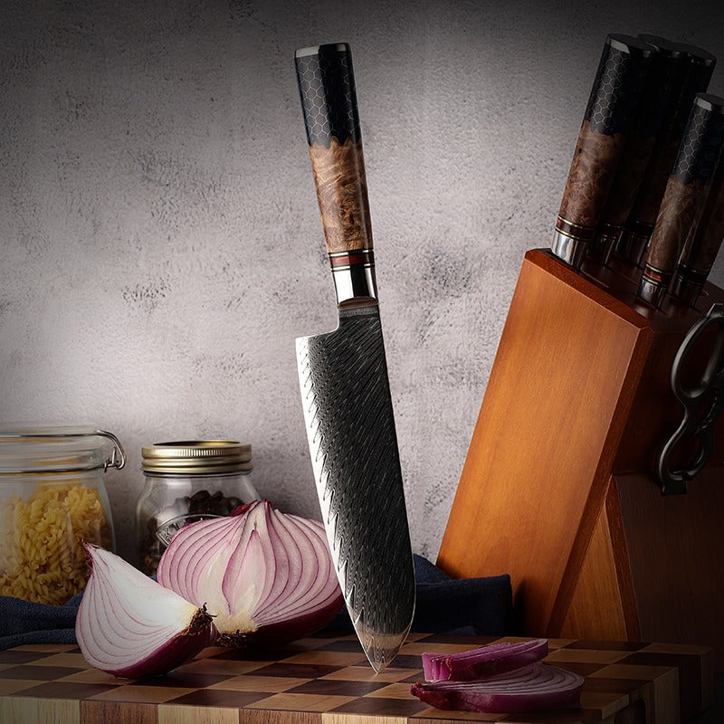 Couteau Santoku Akari