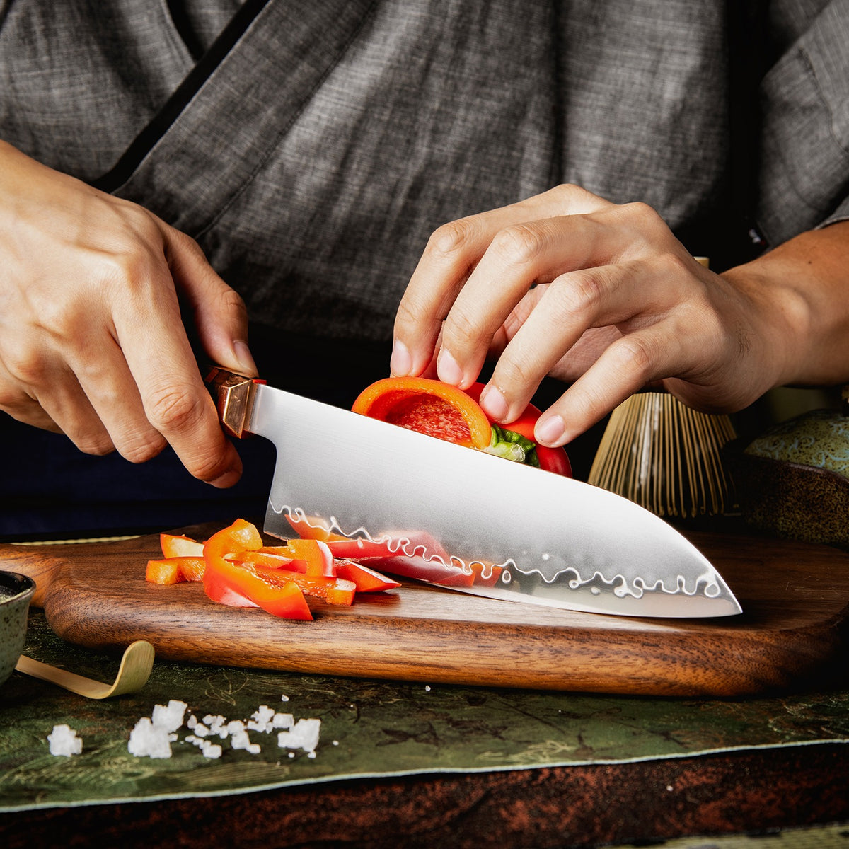 Couteau Santoku Kaijō