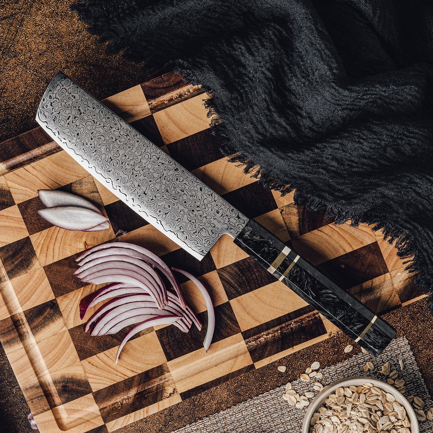 Couteau Nakiri Kurotsuchi