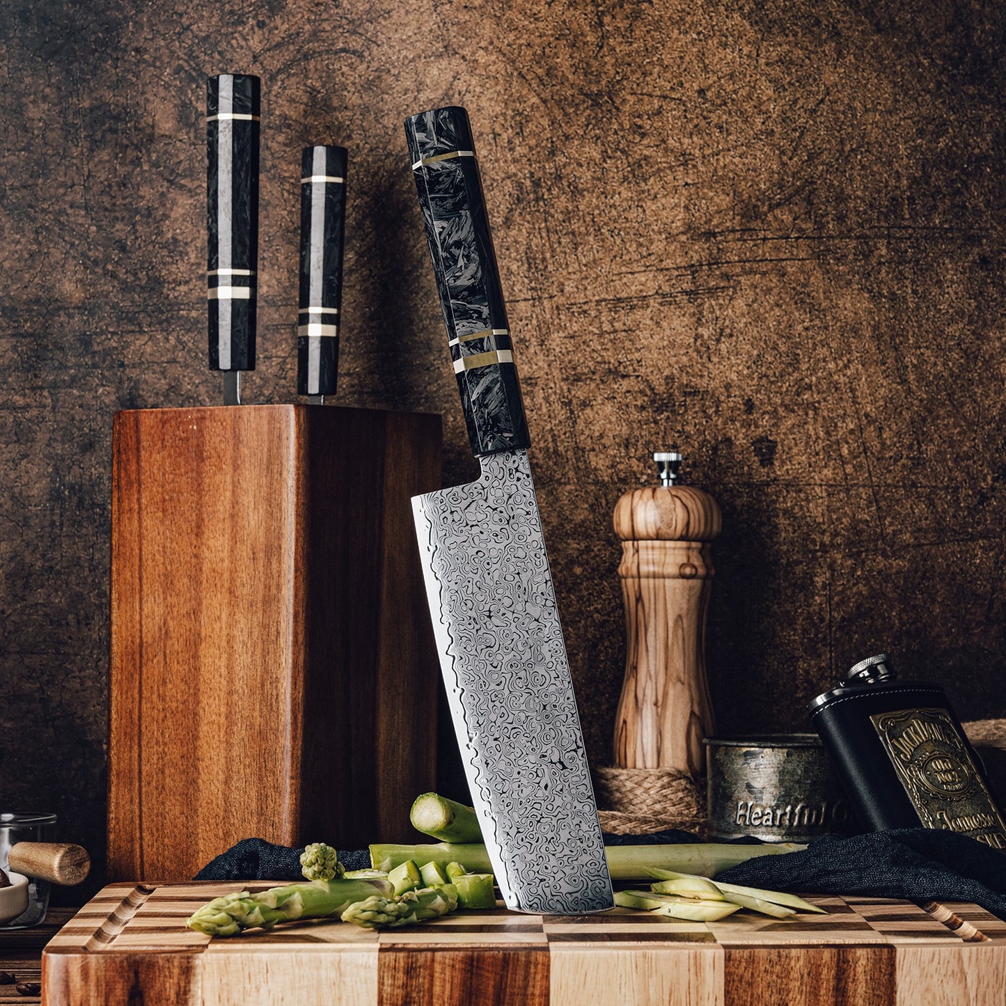 Couteau Nakiri Kurotsuchi