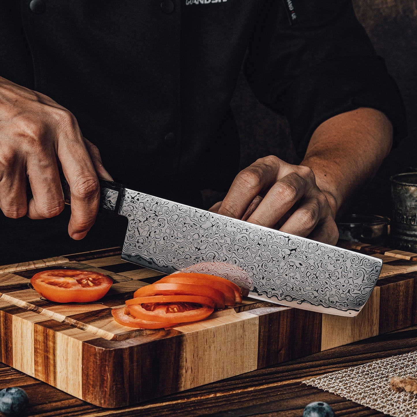 Couteau Nakiri Kurotsuchi