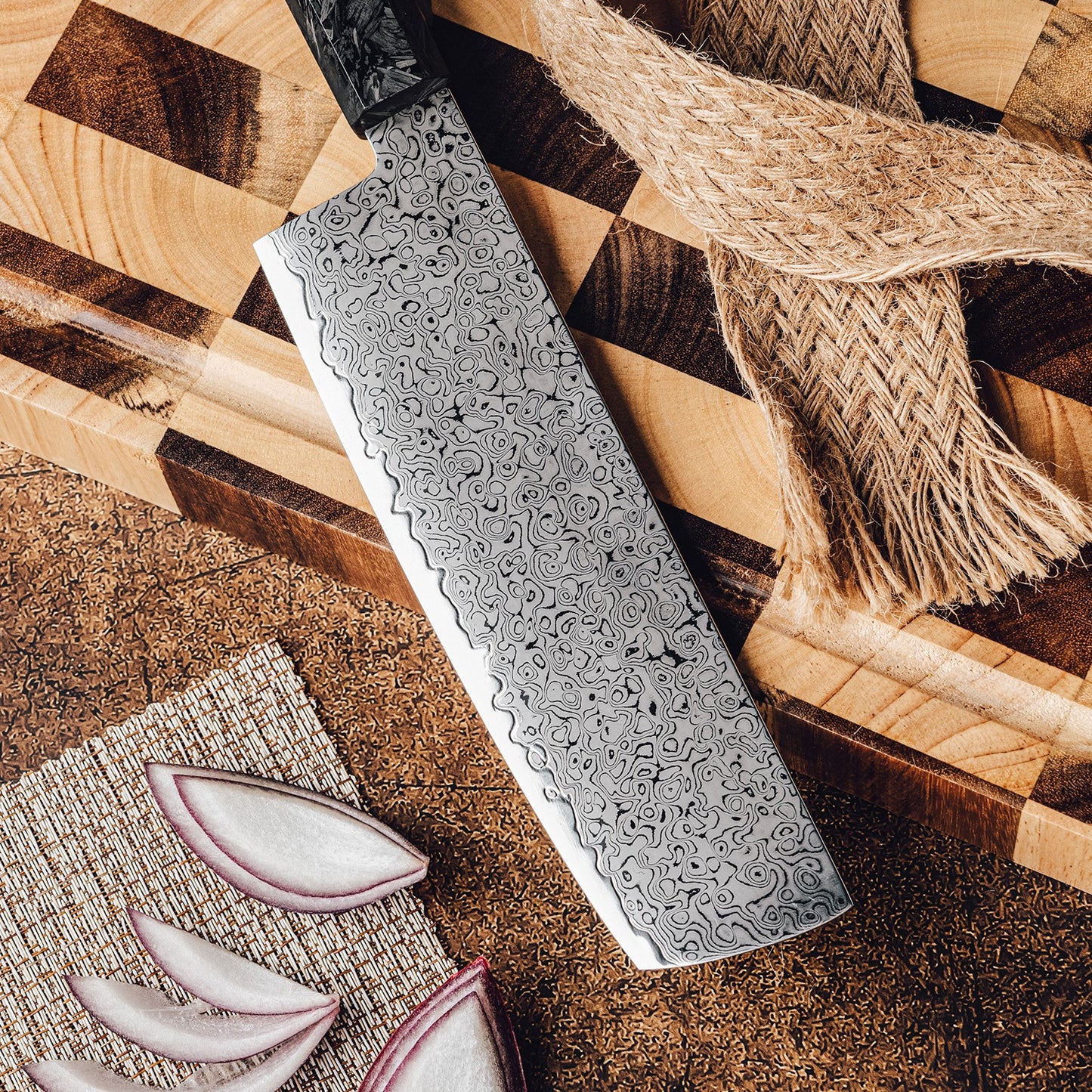 Couteau Nakiri Kurotsuchi